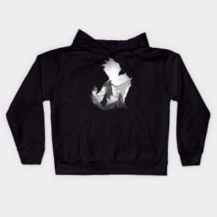 Monochrome Soldier Kids Hoodie